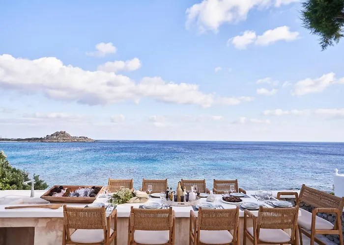 Santa Katerina - Sea View & Outdoor Hot Tub فيلة *