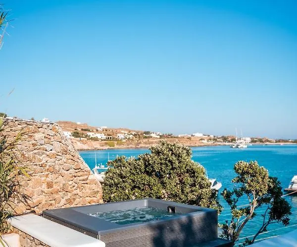 Santa Katerina - Sea View & Outdoor Hot Tub فيلة *