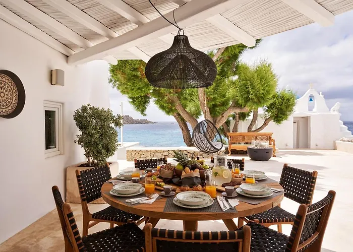 فيلة Santa Katerina - Sea View & Outdoor Hot Tub بلاتيس يالوس